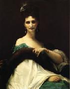 Alexandre  Cabanel La Comtesse de Keller Spain oil painting reproduction